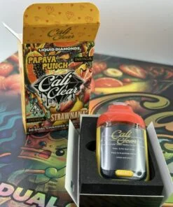 Cali Clear Vapes | Cali Clear Papaya Punch X Strawnana Disposable | Indica